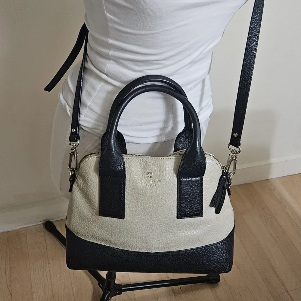 Kate Spade Southport Avenue Jenny Shoulder / Crossbody Bag Pebbled Leather EUC